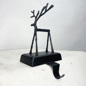 POTTERY BARN Reindeer Stocking Holder